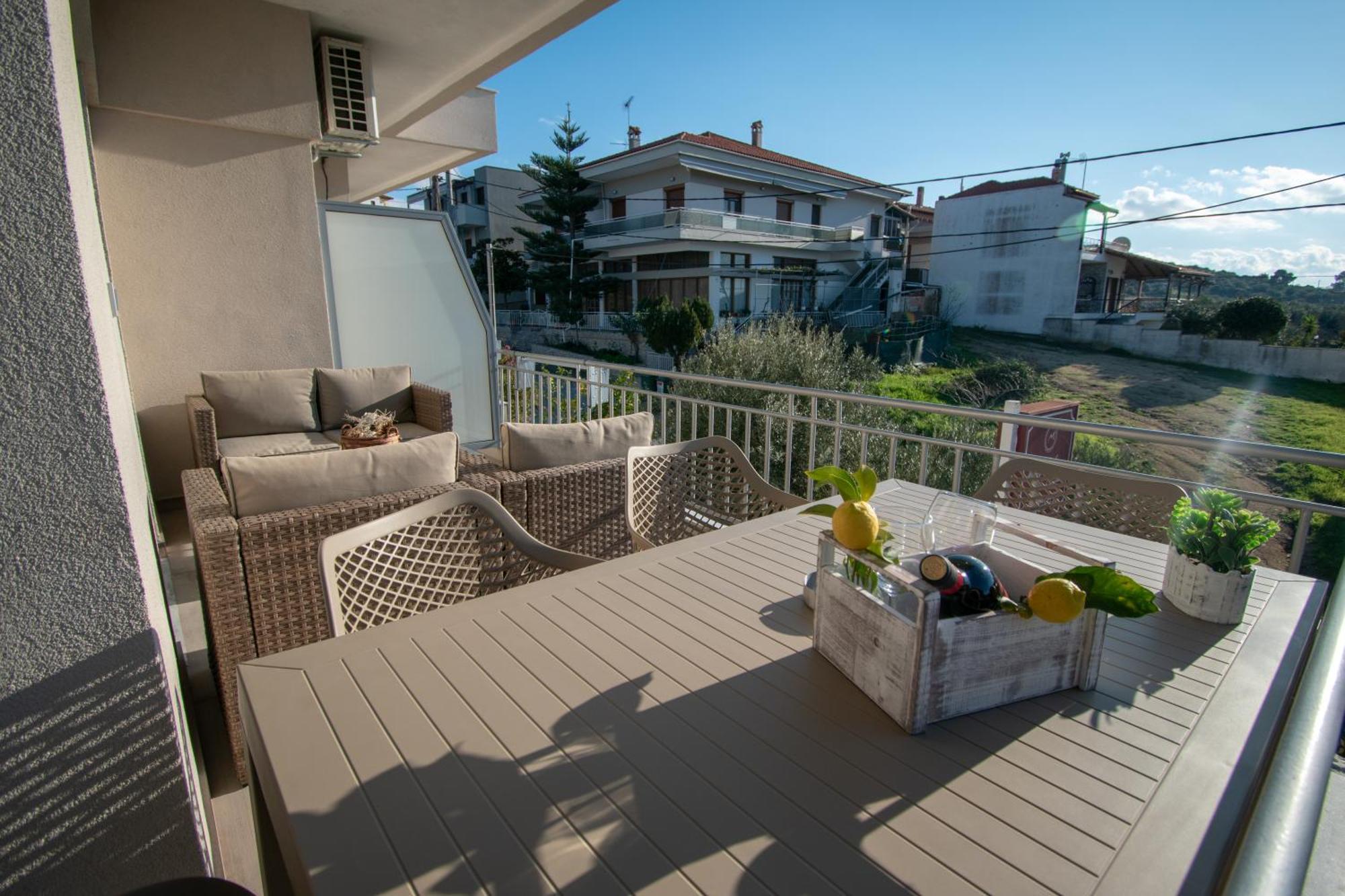 Magdalena Seaside Apartments Nea Roda Eksteriør billede