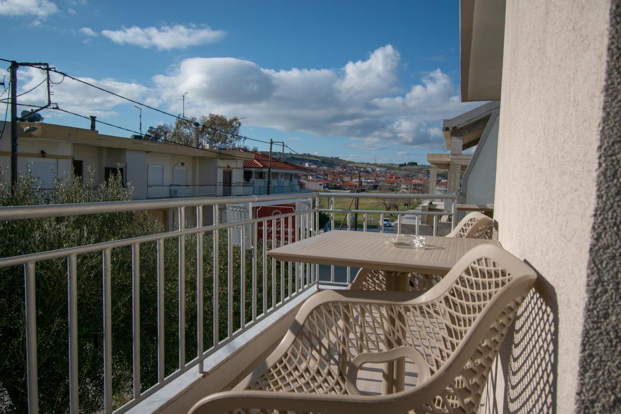 Magdalena Seaside Apartments Nea Roda Værelse billede